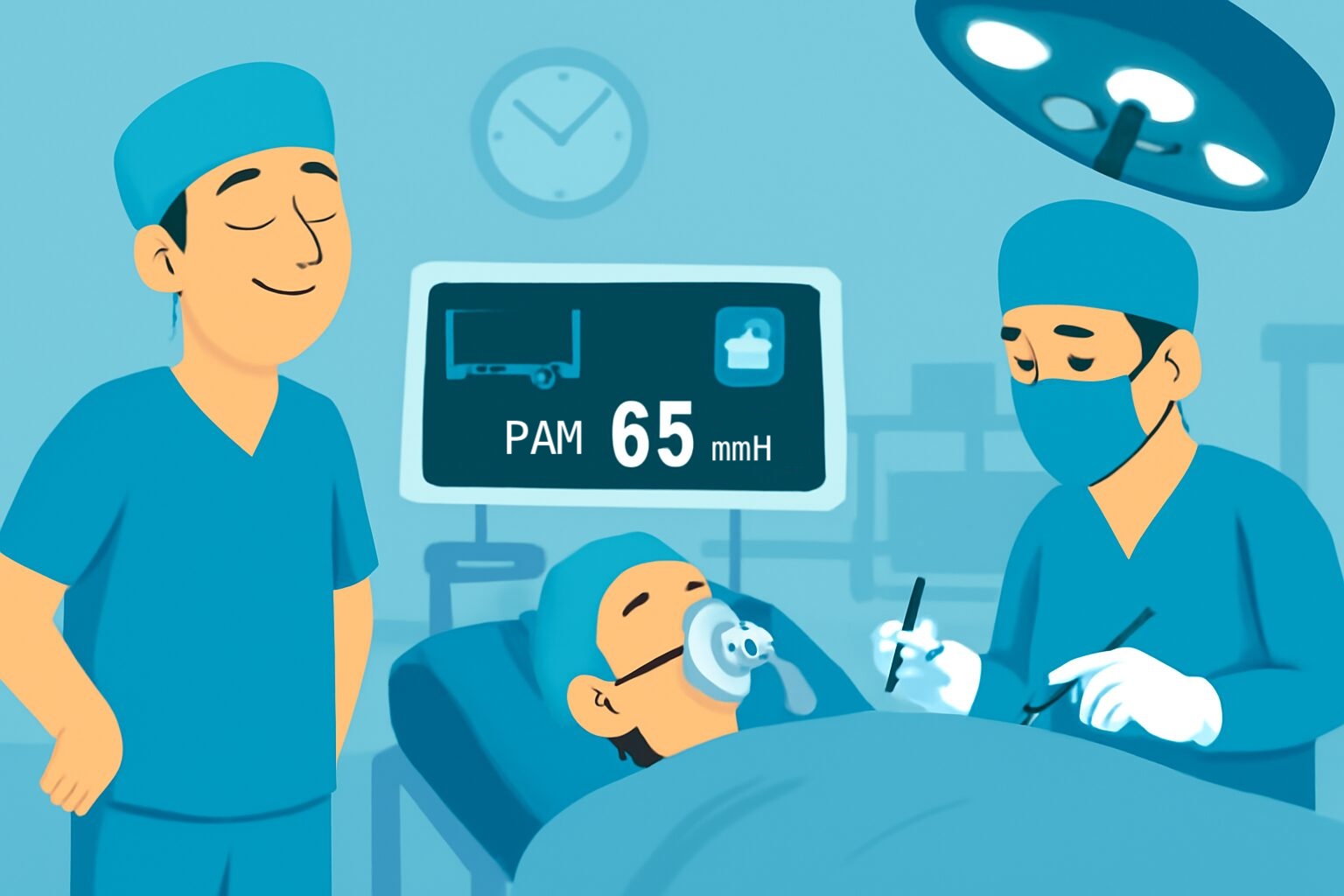 Hipotensión intraoperatoria: ¿es segura una PAM de 65 mmHg?